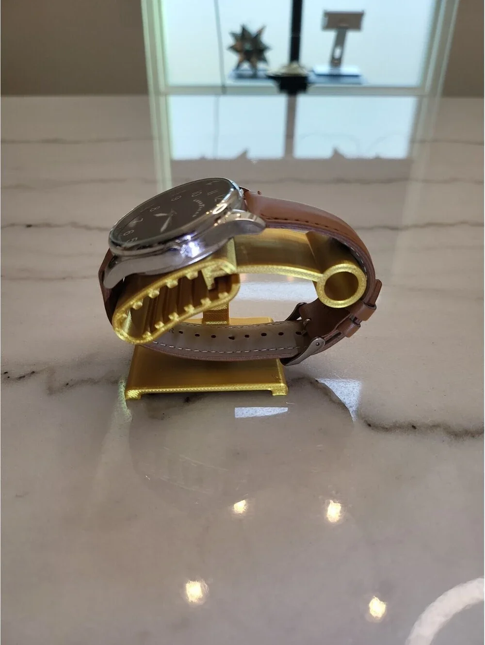 Men's Quartz Watch Working NewBattery Automobilia 41mm Good Year EUC